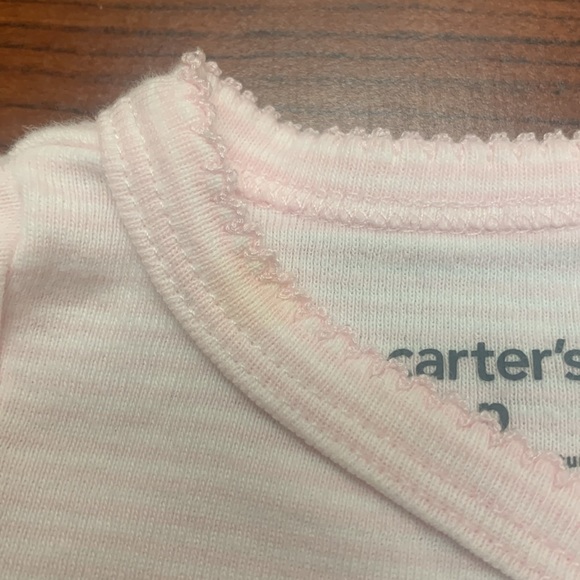 Carter’s long sleeve tee onesie bundle (2) - Picture 4 of 15